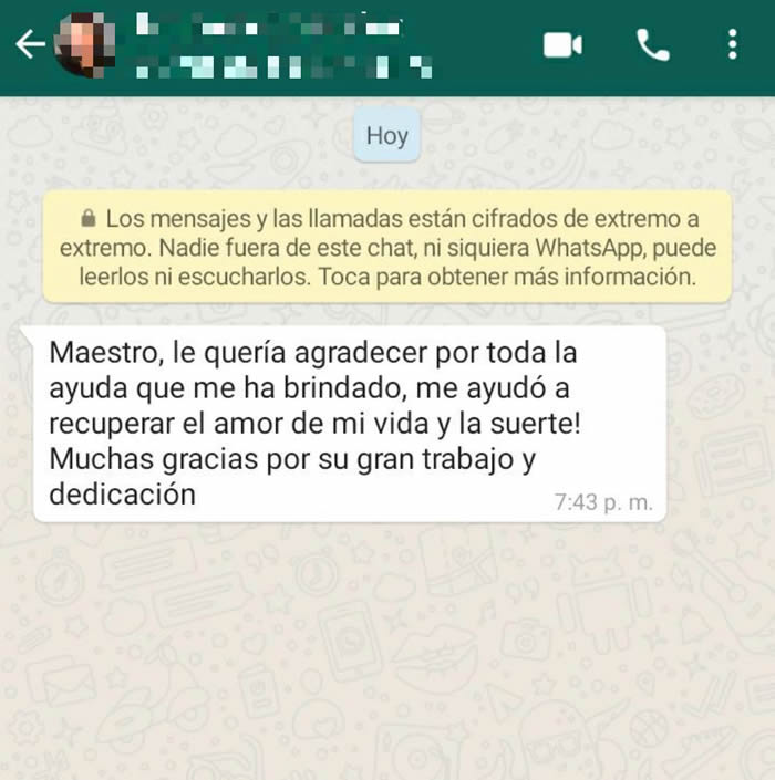 Testimonios